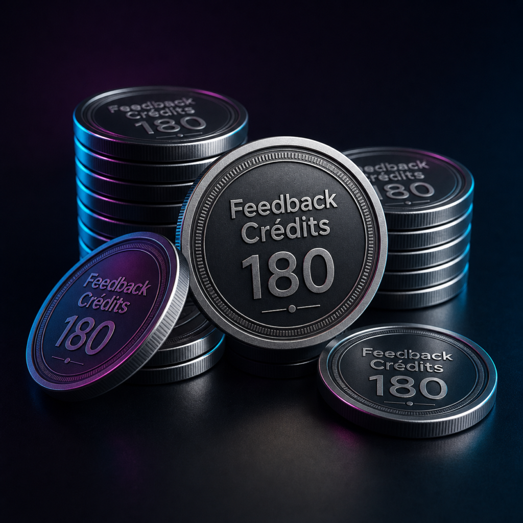 Pack Curateur – 180 crédits Feedback