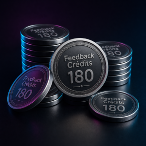 Pack Curateur - 180 crédits Feedback