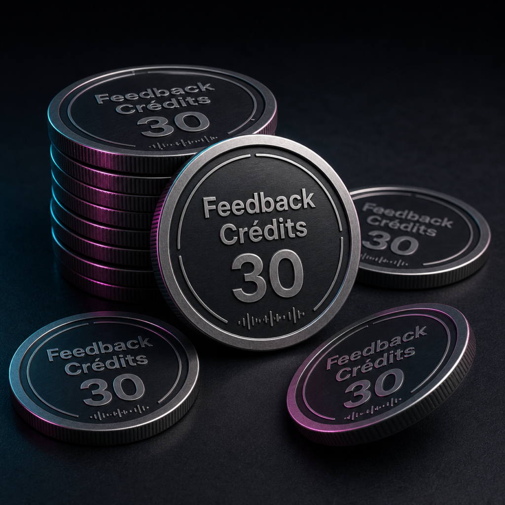 Pack Start – 30 crédits Feedback