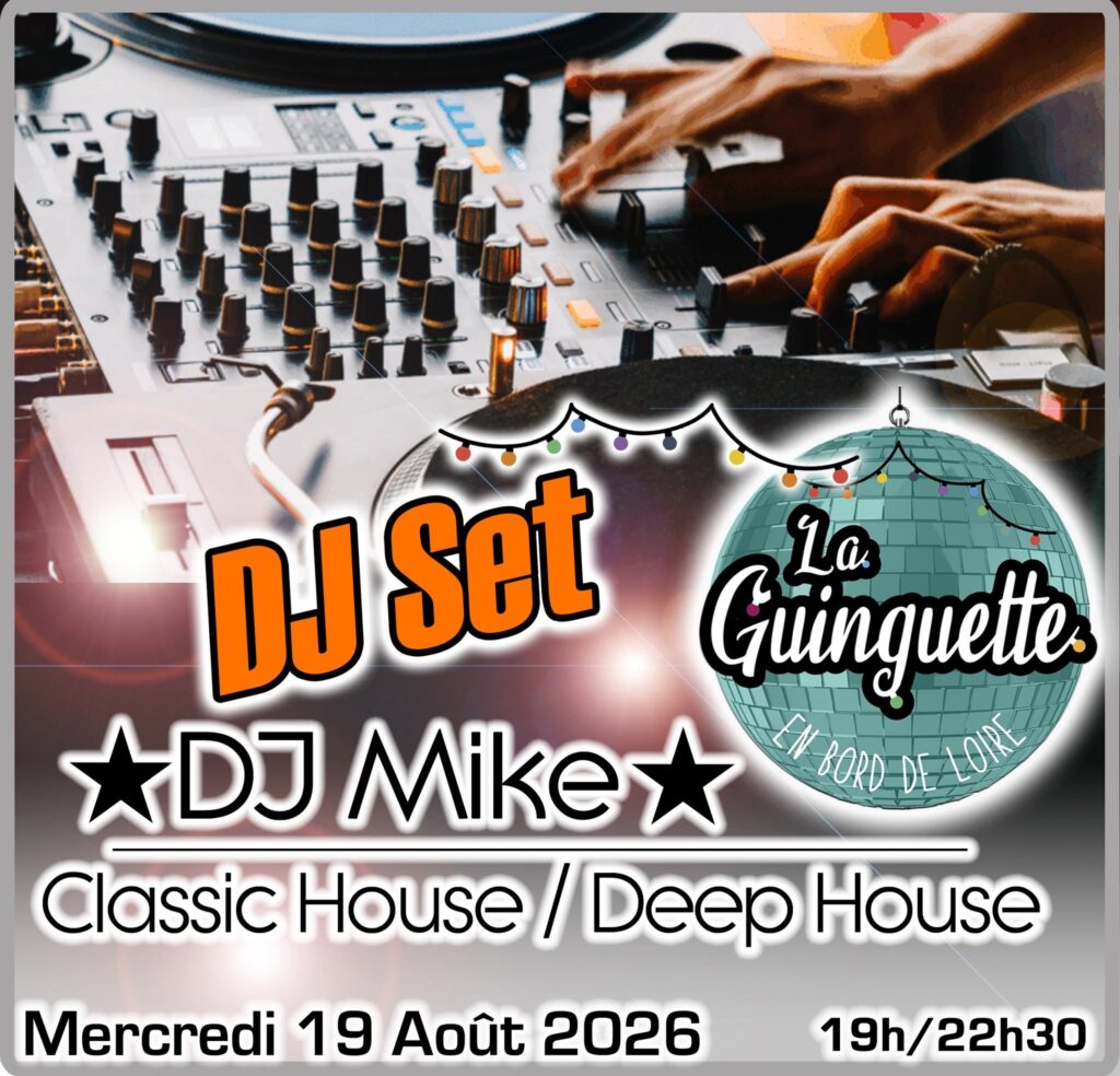 DJ Set Live « La Guinguette » Digoin 19-08-2026