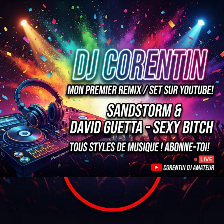 DJ Corentin – Live Set (Sandstorm x David Guetta Mashup)